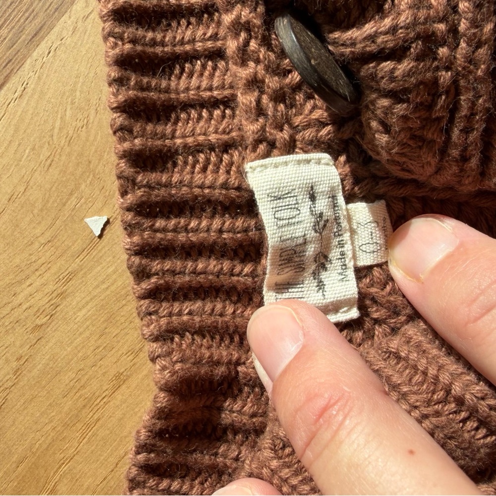 Brown Baby Cardigan